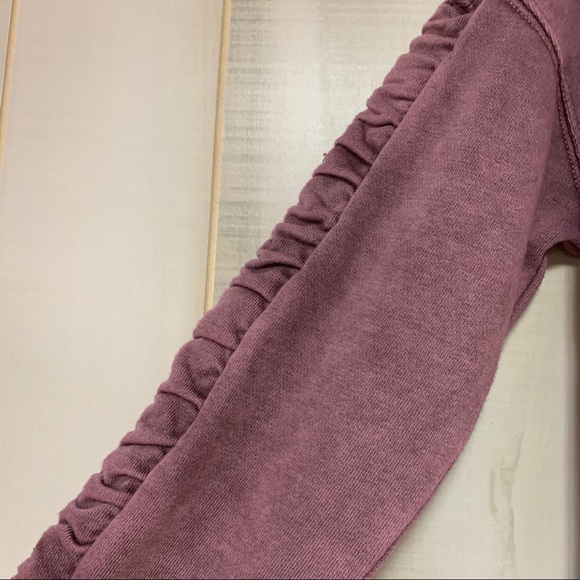 Rock & Republic Purple Acid Wash Stud Sweatshirt - Picture 6 of 9